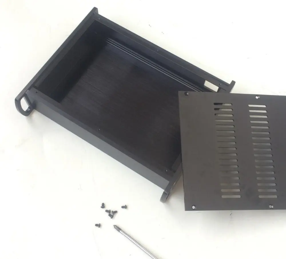 

Full Aluminum Preamplifier DAC/Amplifier Chassis Case Box 316mm*70mm*250mm