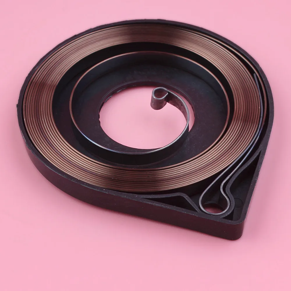 Imagem -03 - Single Spring Recoil Starter para Motosserra Chinesa Peças Sobressalentes 4500 5200 5800 45cc 52cc 58cc