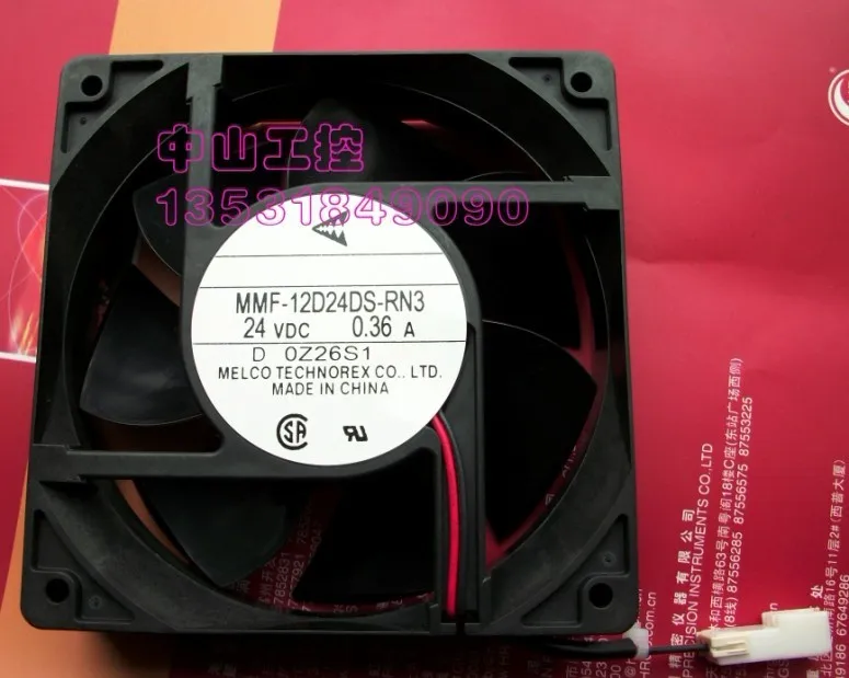 

NEW MELCO FOR Yaskawa Servo frequency MMF-12D24DS-RN3 cooling fan