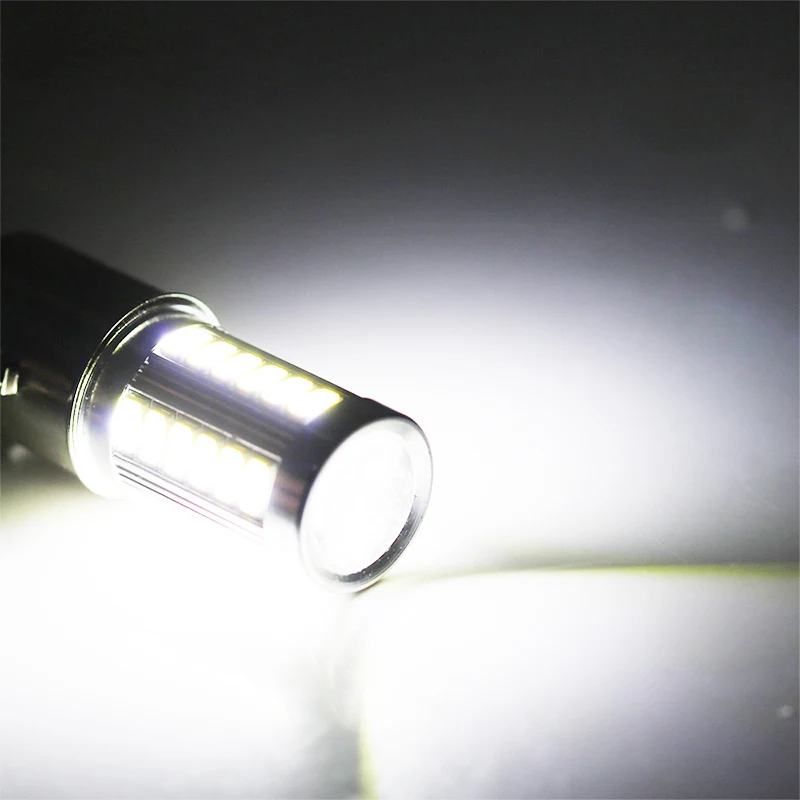 1PCS BA20D LED Motorcycle Headlight Bulb H6M Led Motorbike Front Fog Head light Lamp BA20D Headlight Bulb 12V
