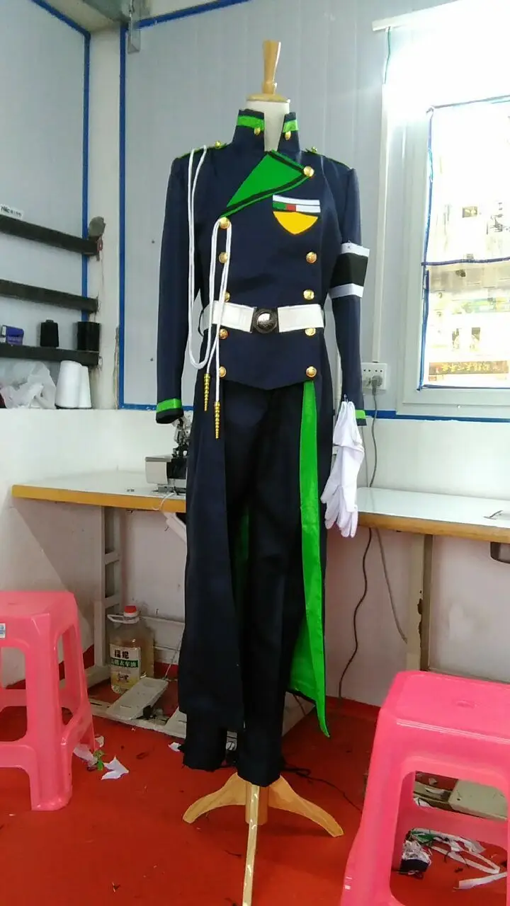 

Owari no Seraph of the End: Vampire Reign Mito Jujo Japanese Imperial Demon Army Uniform Cosplay Costume B002