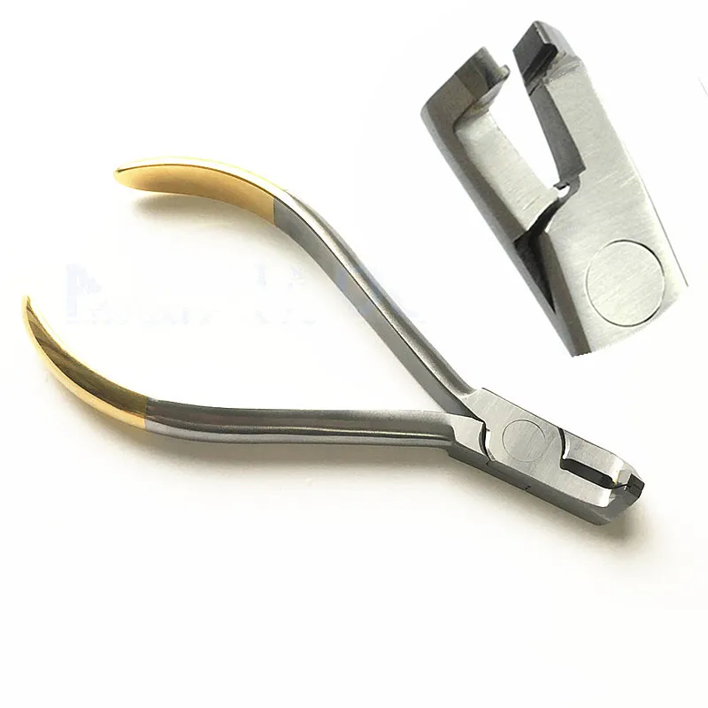 1Pcs Orthodontic Pliers Lingual Distal End Cutter With TC For Cutting Excess Wire to Buccal tubes