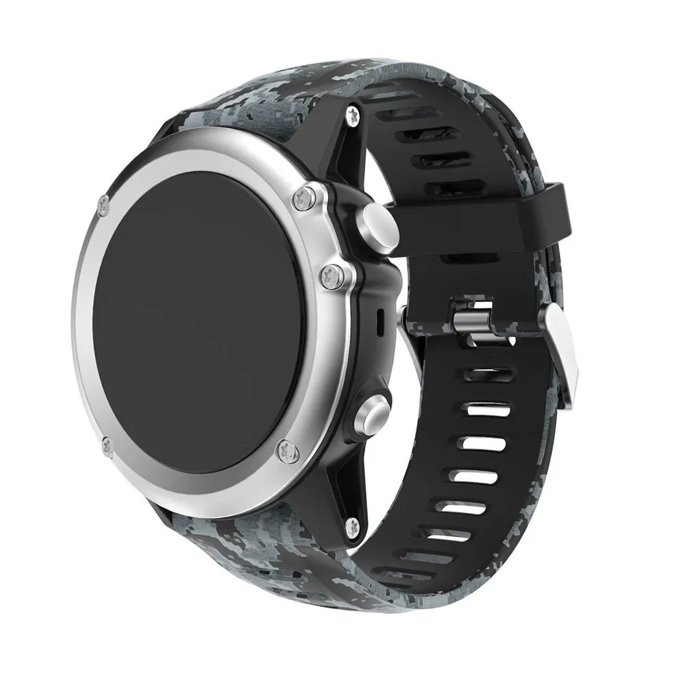 26 مللي متر حزام ساعة سيليكون استبدال ل Garmin Fenix 5X/5X Plus الرياضة في الهواء الطلق المعصم الفرقة ل Garmin Fenix 3 حزام الساعات الأشرطة
