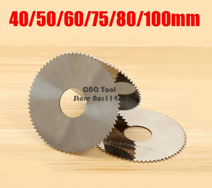 1PCS 40mm 50mm 60mm 75mm 80mm 100mm,carbide milling cutter,Slotting cutter,saw blade milling cutter,The lathe milling pin tool