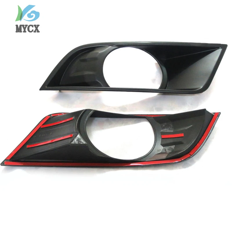 

Car Accessories ABS Carbon Fiber Fog Light Cover For Ford Ranger T7 2016 2017 2018 Wildtrak