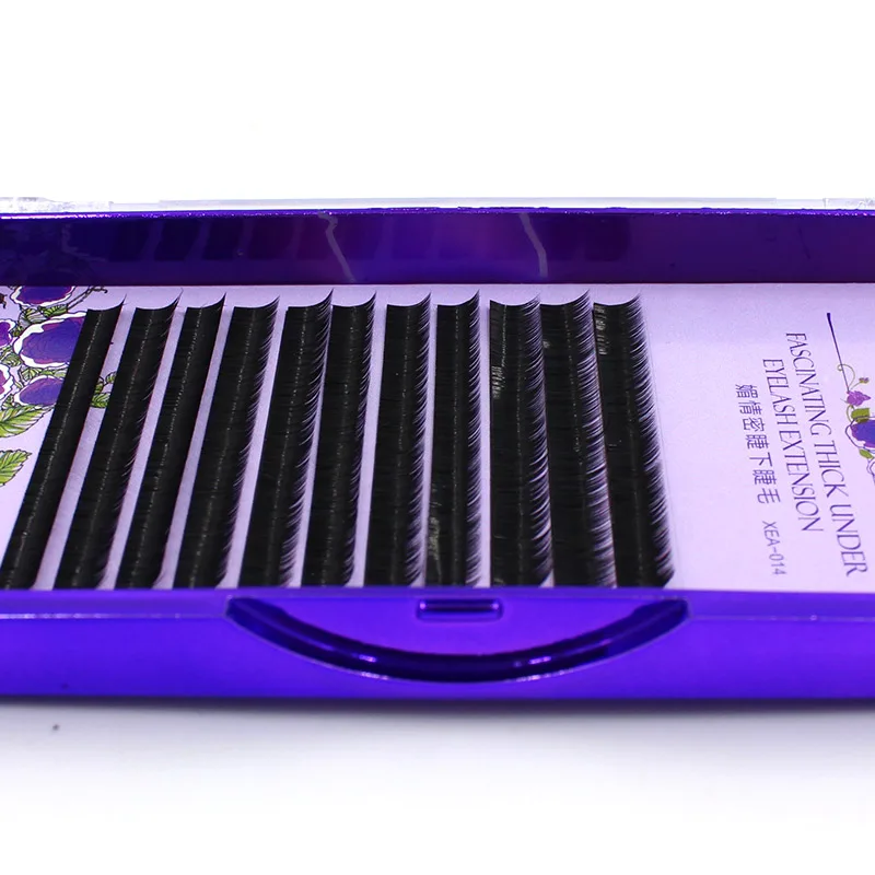 Professional individual Imitate Mink Lower Eyelashes 0.07mm 4mm Natural Under Low Lash Extension Makeup