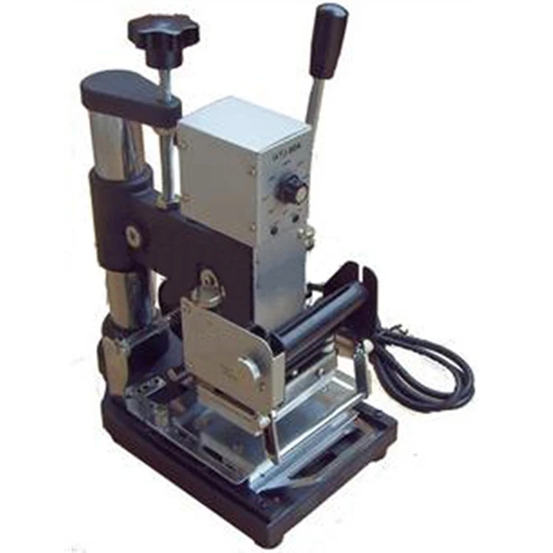 220V/110V Manual stamping machine,Bronzing Machine for PVC Card WTJ-90A