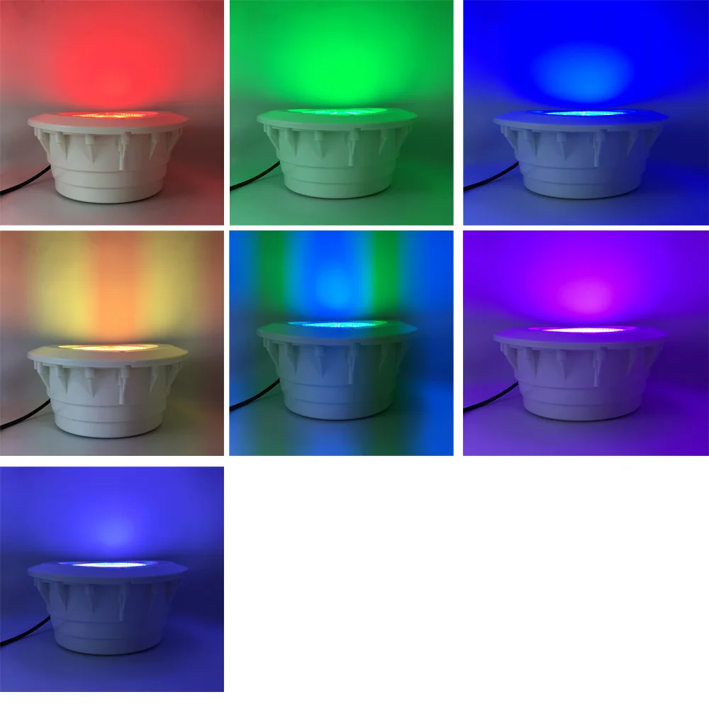 Imagem -06 - Kit de Luzes Led para Piscina Par56 Iluminação de Concreto 18w 24w 35w com Nicho Quente Branco Frio