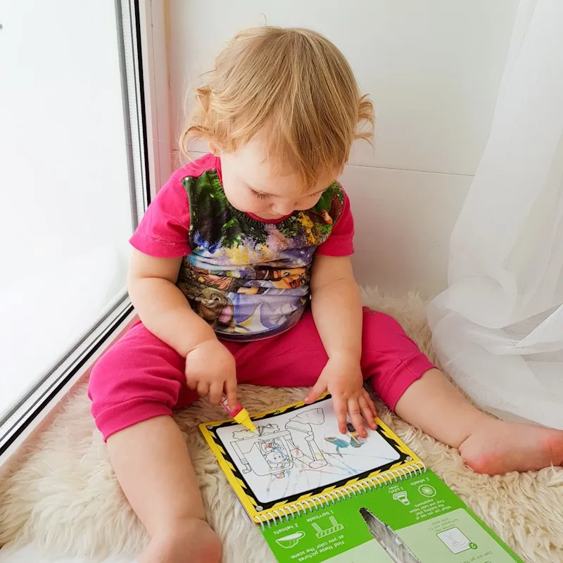 Water Tekening Boeken Kleurboeken Doodle & Pen Schilderen Tekentafel Kinderen Diy Schilderij Speelgoed Verjaardagscadeautjes