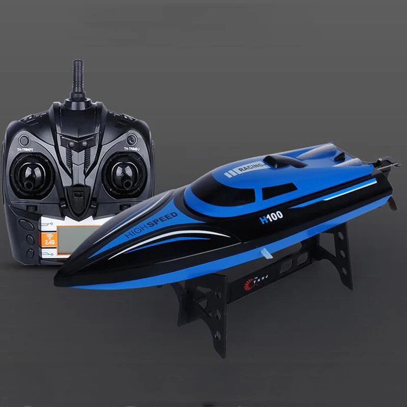 

Remote Control Boat toy high speed racing Boat 2.4G Wireless Super Far Transmission Automatic Flip Water Cooling System Toy