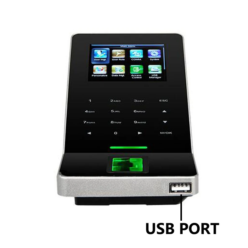 2.4 Inch LCD Biometric WIFI Fingerprint Access Control Time Attendance System TCP/IP RJ45 Fingerprint Reader