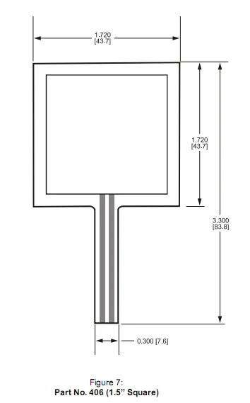 Free Shipping with track 10pcs FSR406 Resistive film pressure sensor for Arduino  FSR Sensor