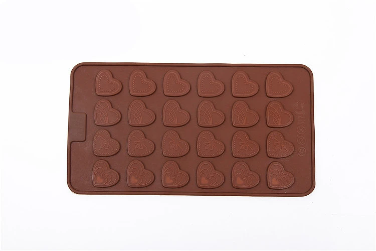 Marke Neue Liebe Herz Geformt Schokolade Mould Kuchen Werkzeuge Süßigkeit Mold Silikon Backformen Cupcake Kuchen Topper D637