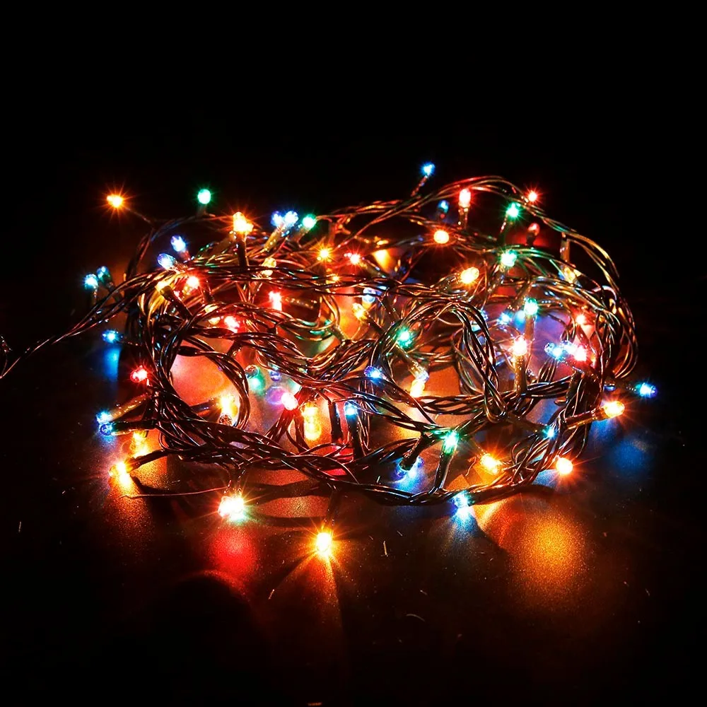 LED String lights 4M 100Leds Holiday  Multi color with controller Factory sale for Party Garden Birthday Christmas tree Decor