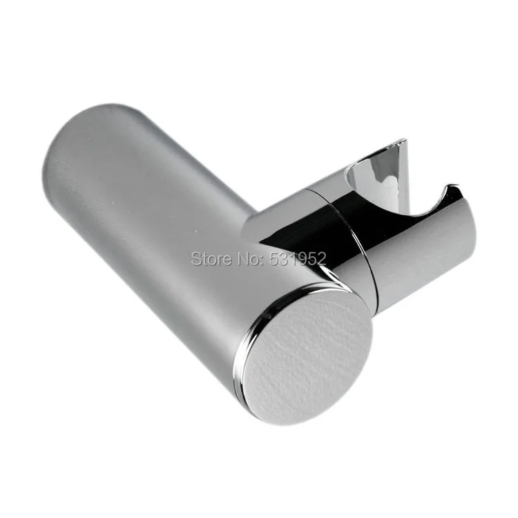 ABS Chrome Shower Head Holder Adjustable Riser Bracket Rack Wall Mounted Hand Held Shower Holder Bathroom Accessories
