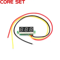 0.28 Inch DC LED Digital Voltmeter 0-100V Voltage Meter Auto Car Mobile Power Voltage Tester Detector 12V Red