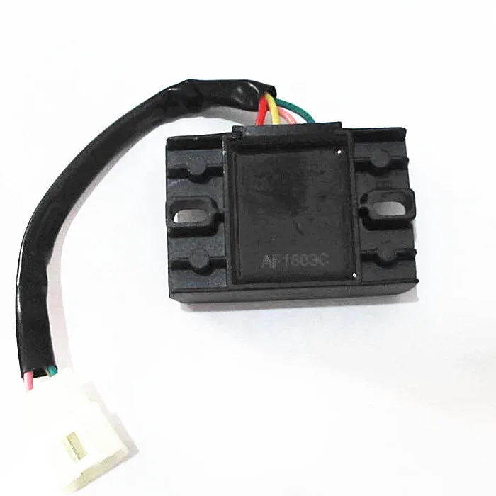 Motorcycle 4 Wires Voltage Regulator Rectifier Spare Parts for Lifan Zongshen Loncin ZS110 LF110 LF 110 110cc