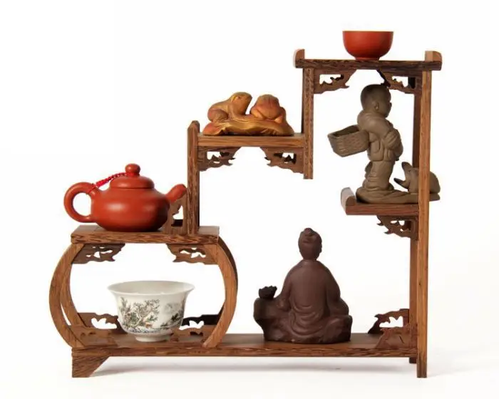 

Chinese red wings of wood furniture, wood carving wood curio shelf Shelf antique frame dock