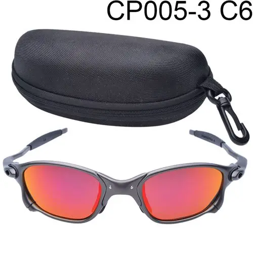 MTB Mann Polarisierte Sonnenbrille Radfahren Gläser UV400 Angeln Sonnenbrille Metall Fahrrad Brille Radfahren Brillen Reiten Gläser D4-3