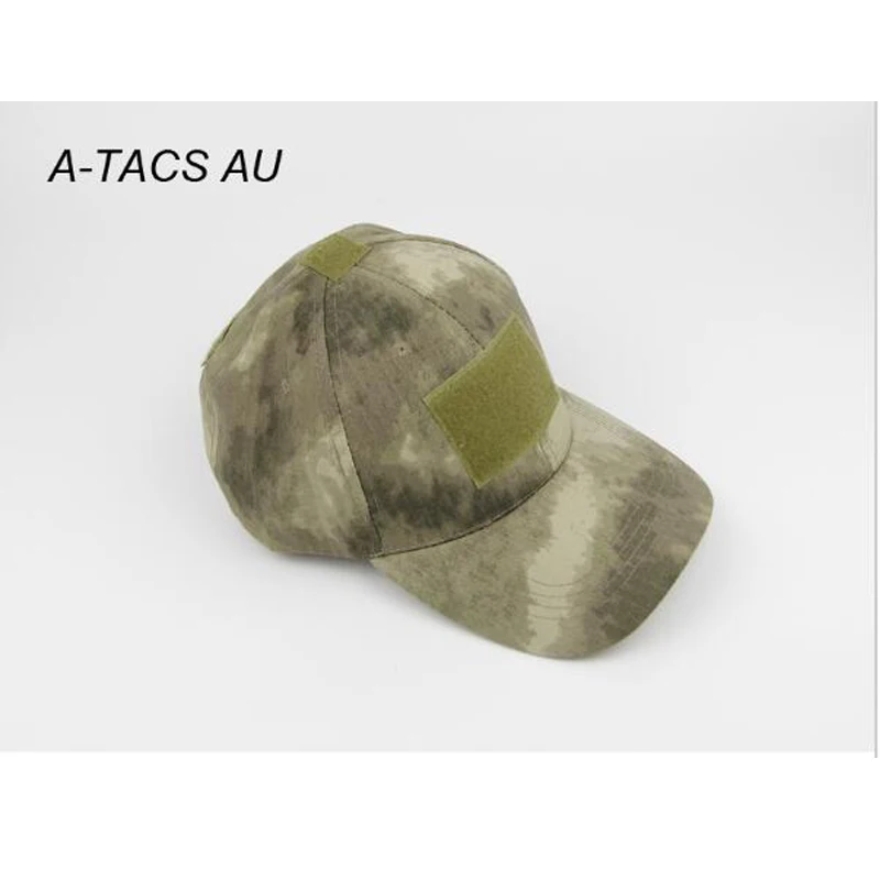 Outdoor Military Tactical Hats, ATACS Camouflage, Army Fan, Bionic, Camping, Hiking, Baseball Cap, Fan, Sports Caps