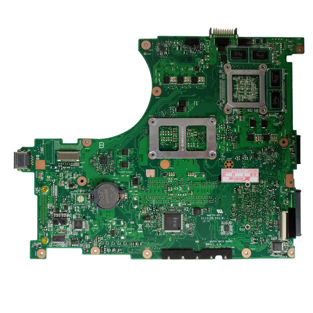 For ASUS N56VB Laptop For Motherboard N56VM Rev2.3 Mainboard N14P-GE-OP-A2 DDR3  100% Tested Perfectly