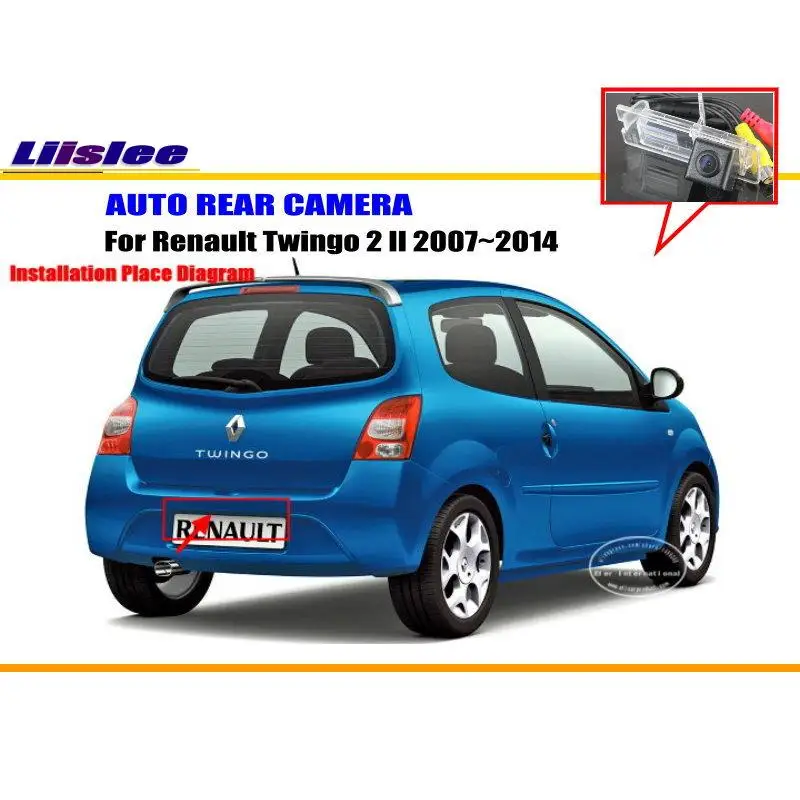 

For Renault Twingo 2 II 2007 2008 2009 2010 2011 2012 2013 2014 Car Rearview Rear View Camera AUTO HD CCD CAM Accessories Kit