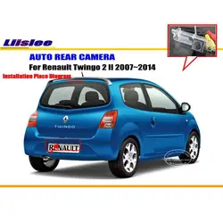 For Renault Twingo II 2007-2014 Vehicle Backup Camera Car Reversing Parking Rear View CAM HD CVBS Accessories