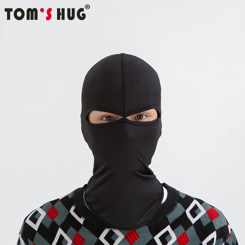 Tom\'s Hug Windproof Motorcycle Cycling 2 Holes Hawkeye Full Face Mask Ski Neck Protecting Outdoor Balaclava Face Mask Eagle Eyes