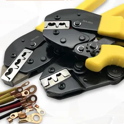 2.5-16MM2 Copper plug connector  Tabs Terminals Crimper Professional Crimping Tool for copper  Connector