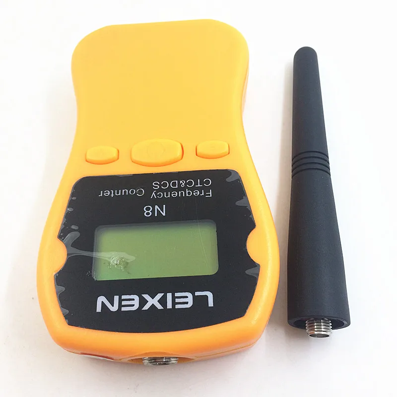 LEIXEN Handheld Frequency Meter Counter Frequency Tester Monitor Analyze Device N8 Interphone Digital Analog Tone