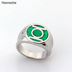 Dc Comics-Super foreRing Green Lantern Rings for Movie, ChimJewelry for Men, Wholesale Enamel Power Ring for Men, Gift for Women