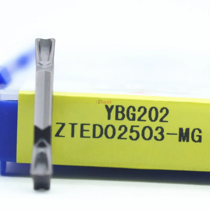 free shipping ZTED02503 MG YBG202 grooving carbide inserts turning inserts turning tool CNC tool Lathe tools Lathe cutter