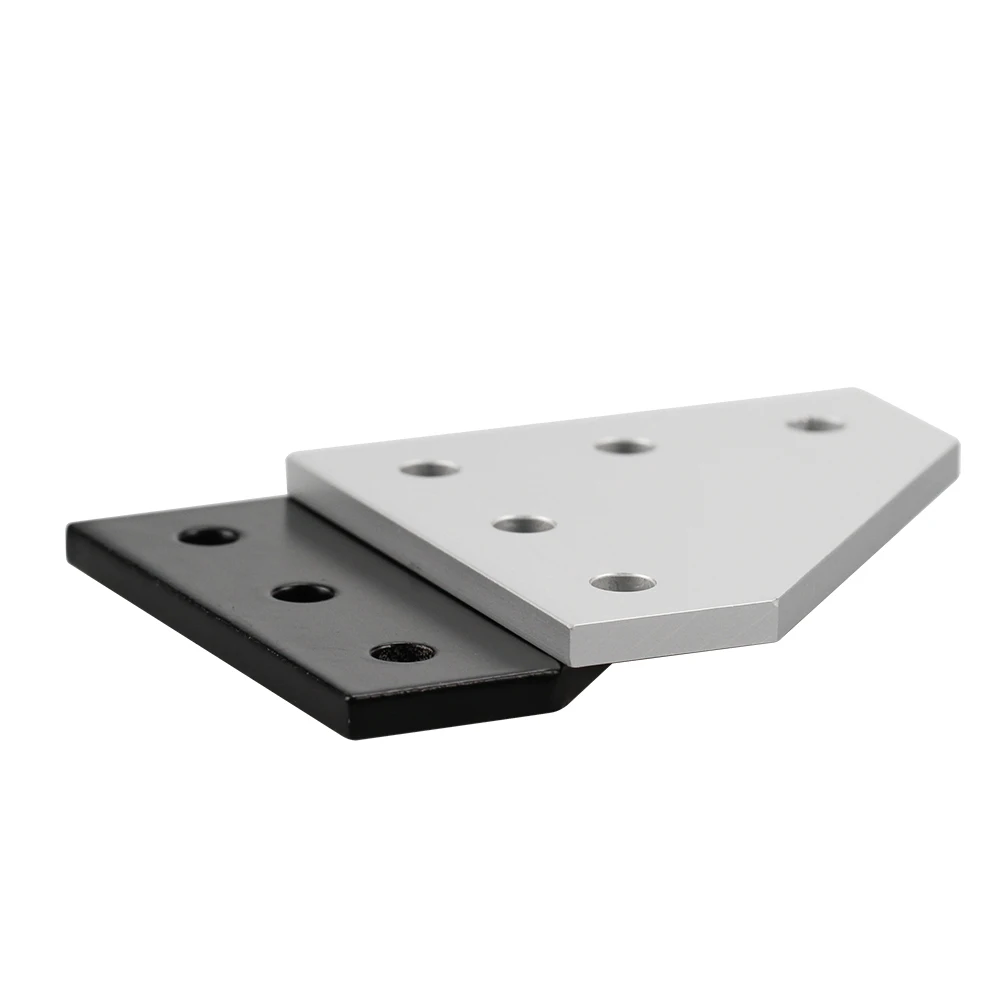 5 holes 90 degree joint board plate corner angle bracket connection joint strip for 2020 aluminum profile