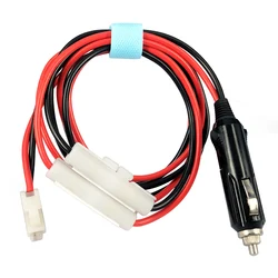 Cable de alimentación para encendedor de cigarrillos de Radio móvil, 12V, Para KENWOOD ICOM Yaesu FT-1802 FT-1807 FT-8800, walkie Talkie de coche