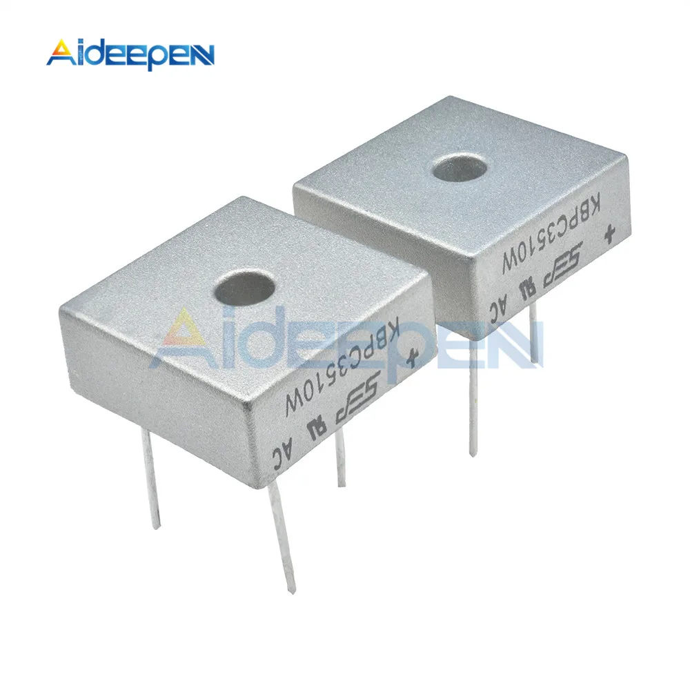 5 Pcs 35A 1000V KBPC3510W 4Pin KBPC3510 Diode Bridge Rectifier