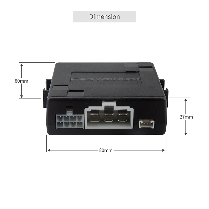 EASYGUARD Smart engine start module W remote start stop for automatic transmission car optional,can work with car alarm system