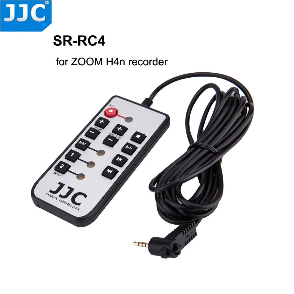 JJC-bolsa remota de accesorios para cámara grabadora H4n, protector de pantalla LCD, funda