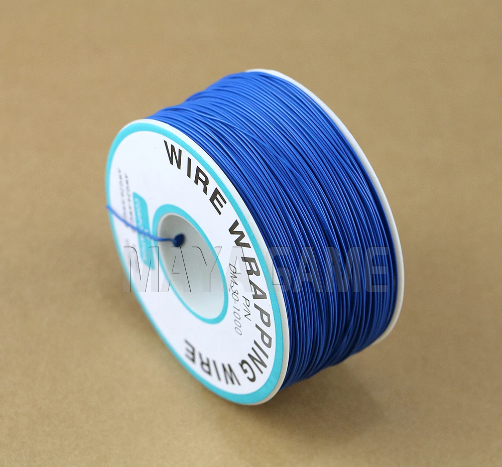 OCGAME 250 метров электрическая обмотка проводов, обмотка проводов, 10 цветов, одножильный Медный AWG30 кабель, провод и печатная плата, DIY Кабель