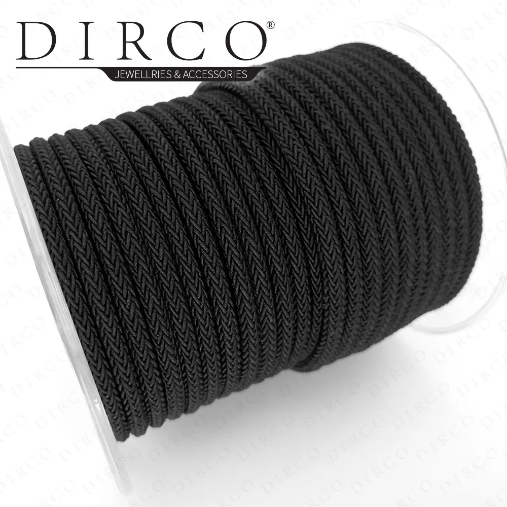 About the Fit Milan 223 4mm Woven Ropes Jewelry Cord Clothing Fashion Handcrafts Accessories For Men Women Jewelry Making