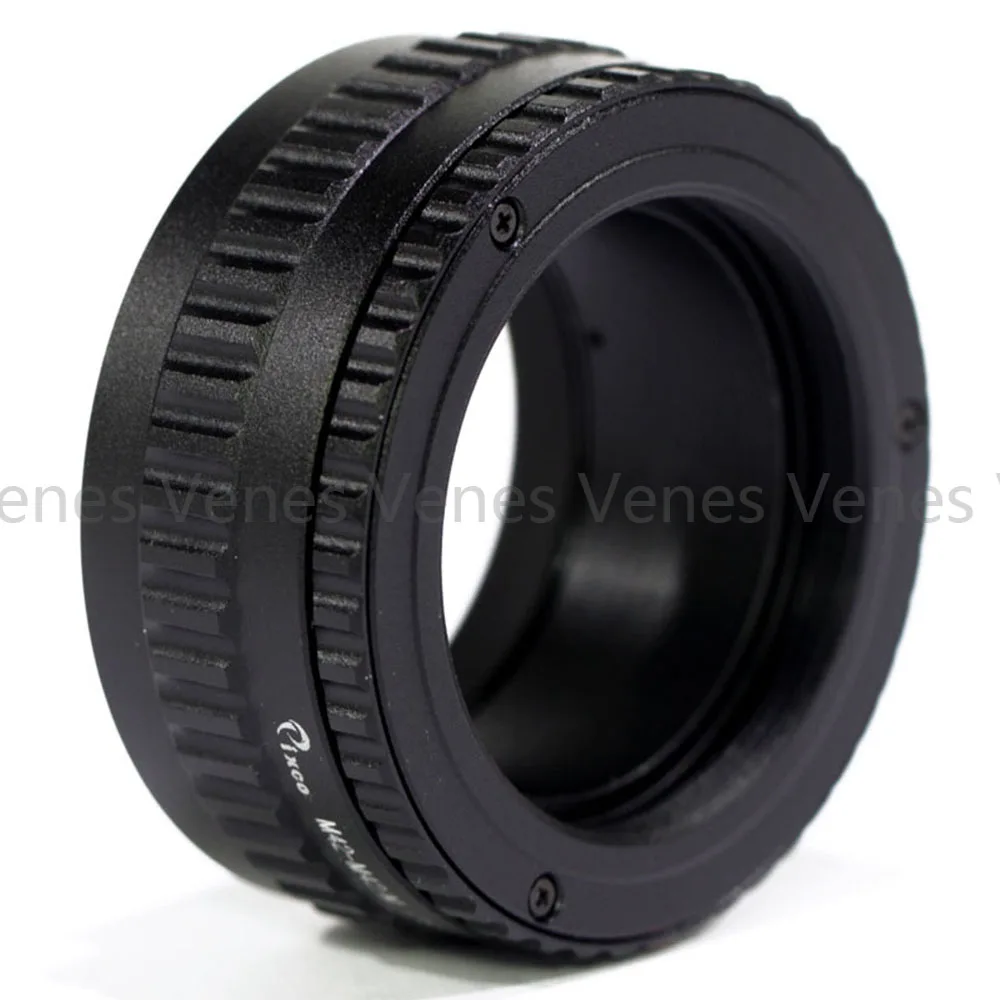 Venes 25-55mm Macro Tube Adapter M42 to M42 Mount Lens Adjustable Focusing Helicoid - 25mm to 55mm