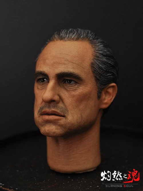 1/6 Collectible Figures Accessories Godfather Headsculpt Marlon Brando For 12