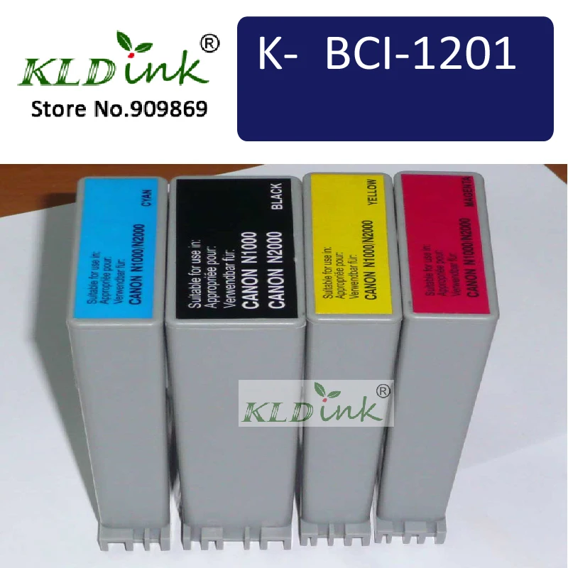 4pcs of BCI-1201 Ink Cartridges for N1000 and N2000 Series