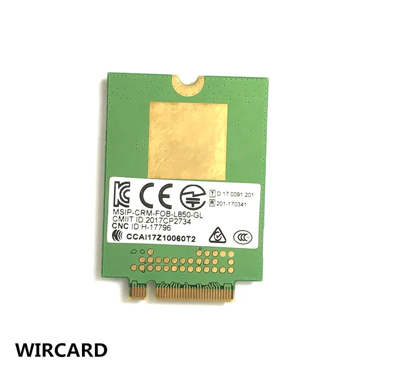 L850-GL LT4210 FDD-LTE, Tarjeta 4G, Módulo 4G, SPS #917823-001 para Notebook 430 440 450 G5