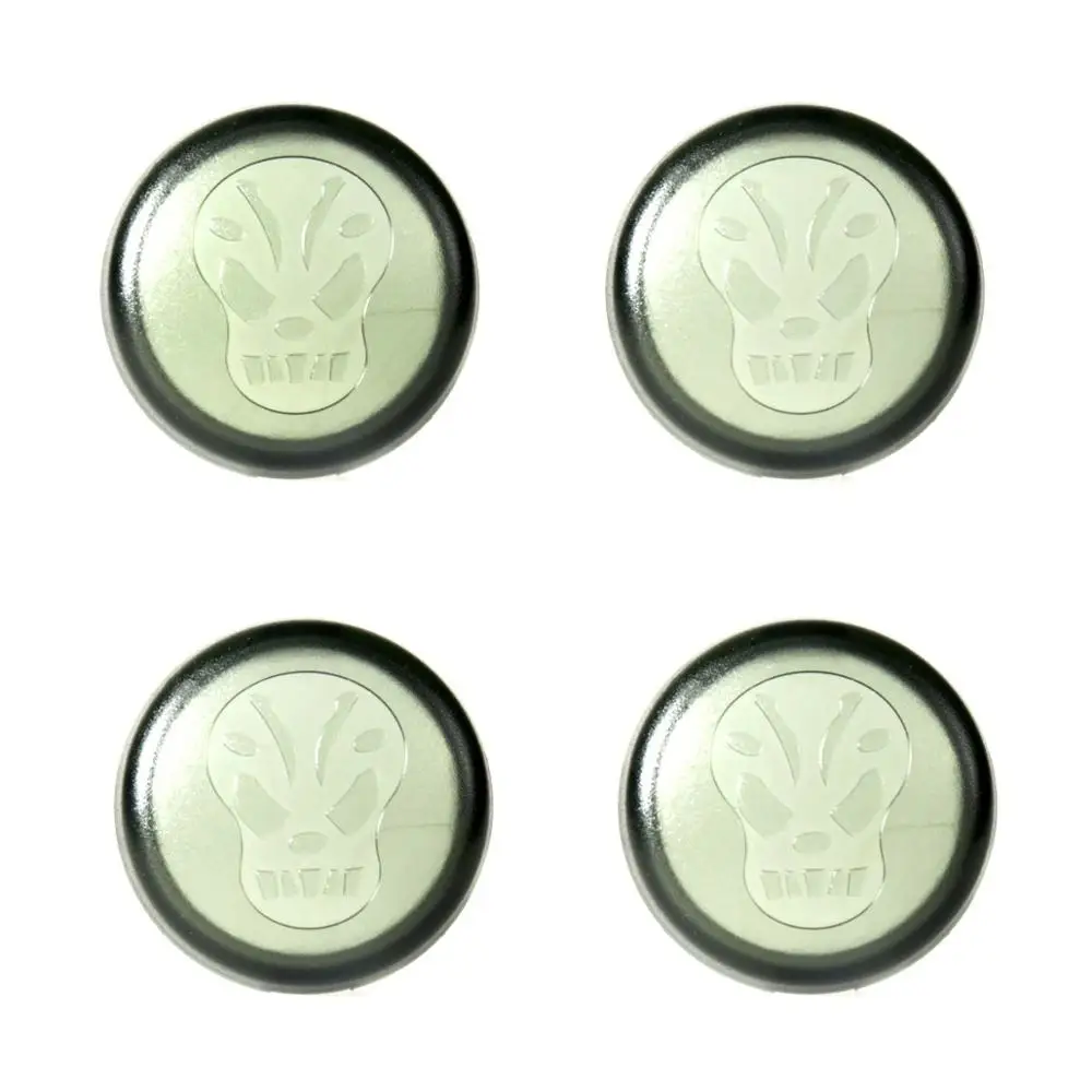 4PCS Rudyness Skull Turn Signal Light Indicator Lens Cover For Harley Sportster 883 1200 Touring Road King Dyna Heritage Softail