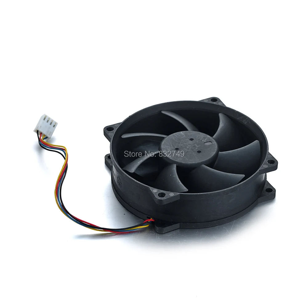 Imagem -05 - Ventilador sem Escova de 24 v 0.6a 4pin Material Retardante de Fogo 92*92*25 mm para Refrigeração Cpu Computador Cooler