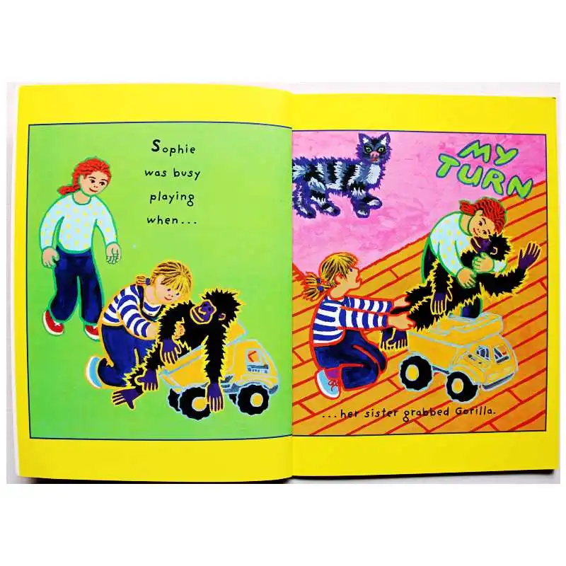 When Sophie Gets Angry By Molly Bang Educational English Picture Book Learning Card Story Book For Baby Kids Children Gifts