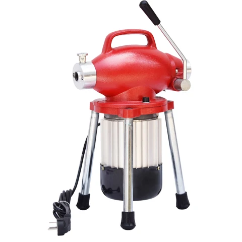 Strumenti per fognature di dragaggio di tubi elettrici 220V per tubi di sintasamento macchina professionale per la pulizia dello scarico del blocco