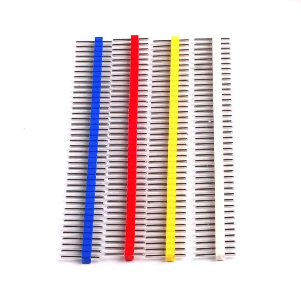 5PCS 2.54mm 2 x 40 Pin Male Double Row Pin Header Strip