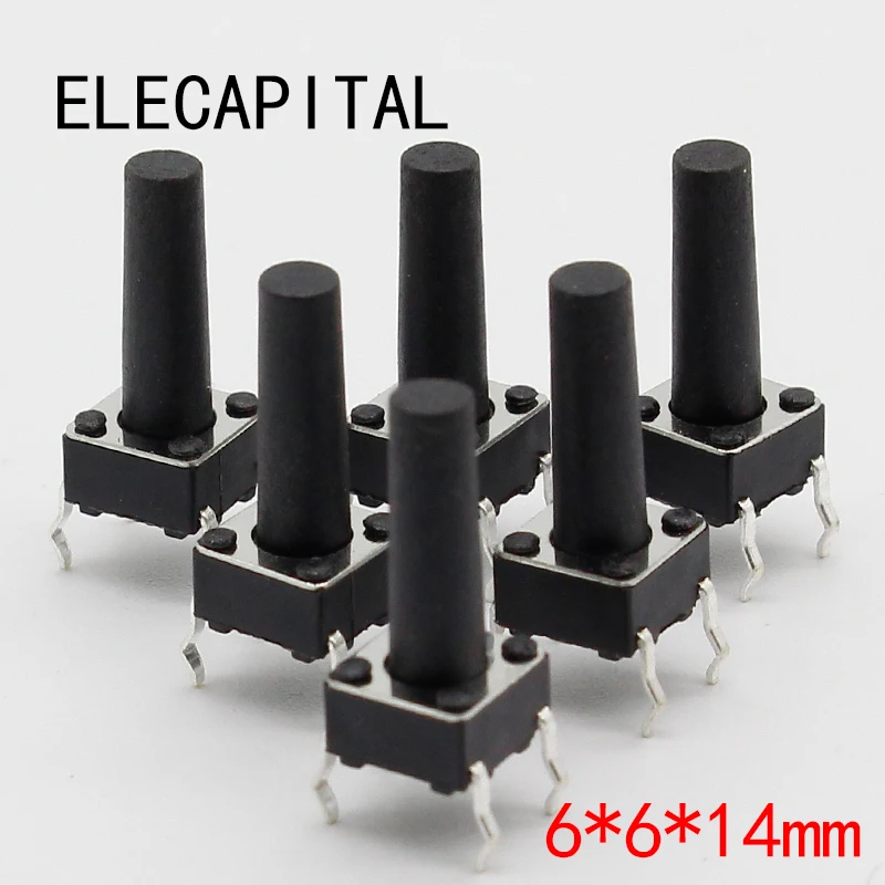 50Pcs/Lot 6X6X14Mm …