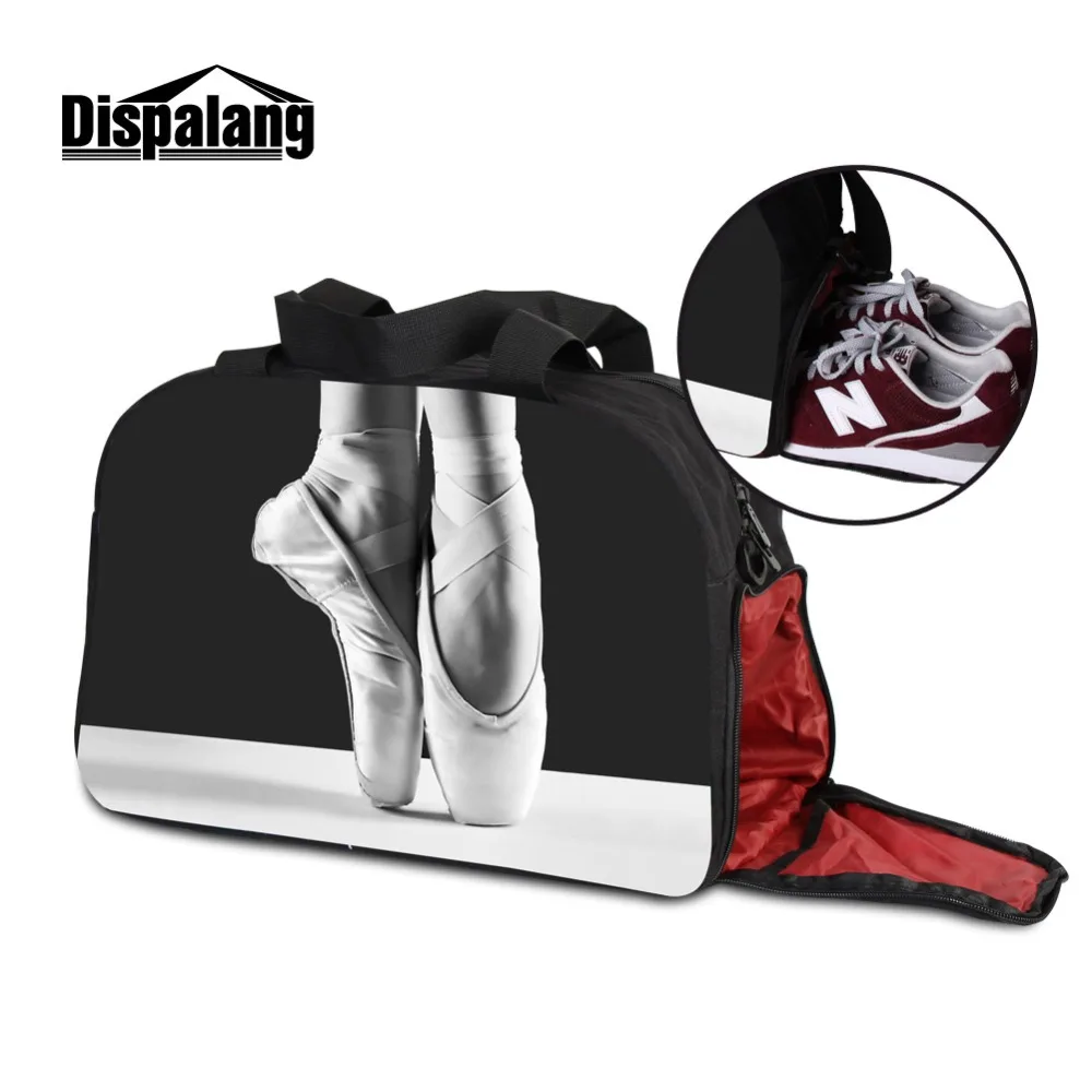 Dispalang yeni stil seyahat silindir çanta özel Logo ile Rugbyl erkekler Crossbody omuz Gymbag çocuklar için kılıf içinde ayakkabı depolama